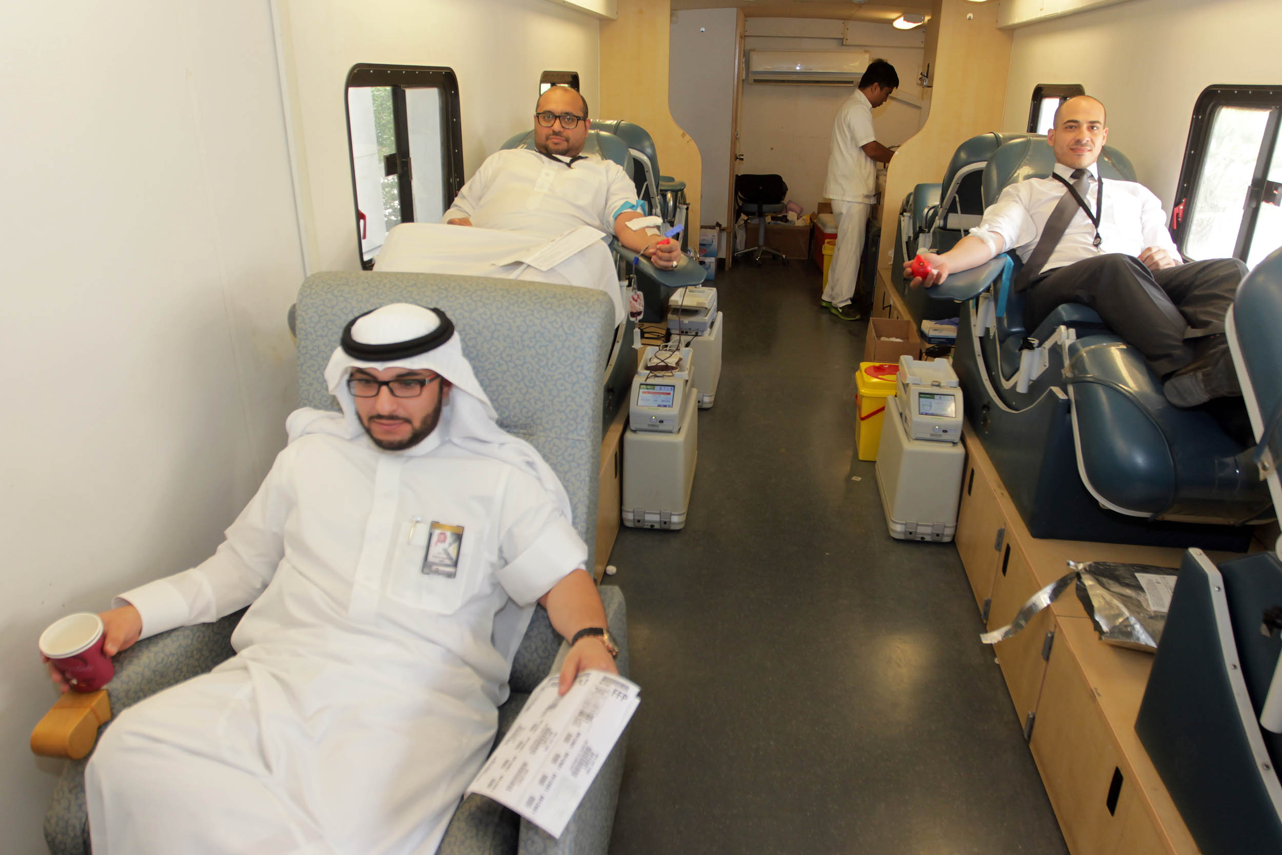 حملة التبرع بالدم دعماً لقواتنا المشاركة في عاصفة الحزم