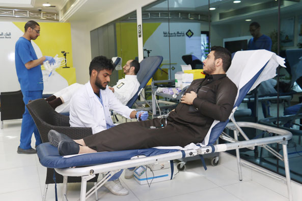  حملة التبرع بالدم للبنك السعودي للاستثمار الربع الرابع