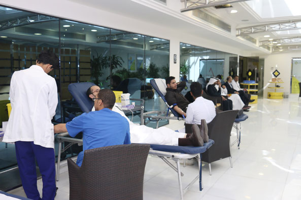  حملة التبرع بالدم للبنك السعودي للاستثمار الربع الرابع