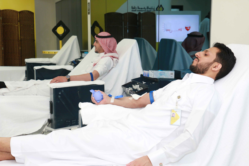 حملة التبرع بالدم المستدامة للربع الأول لعام 2018 