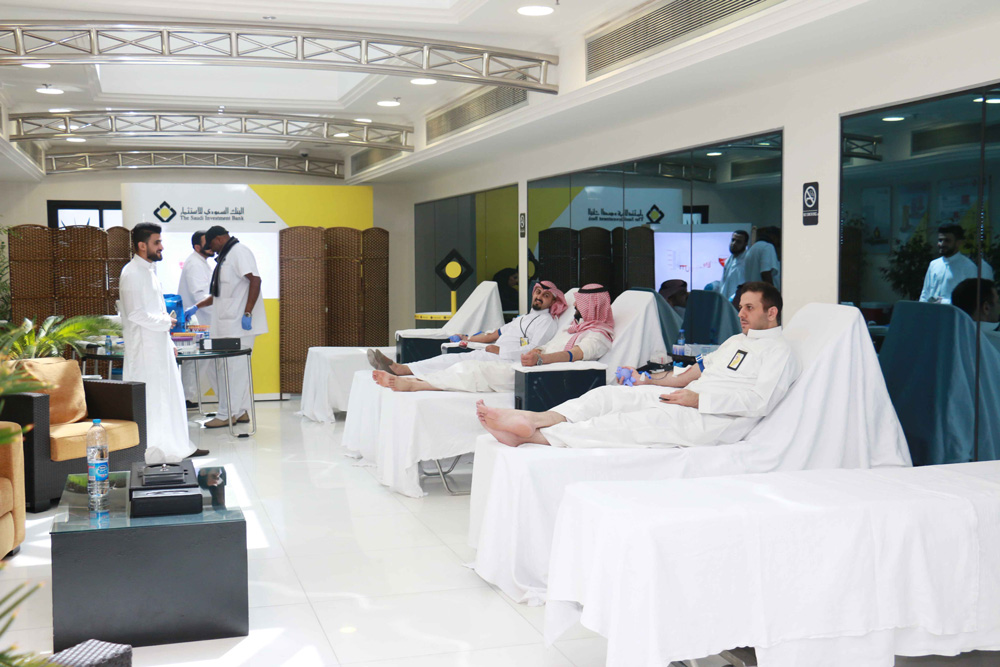 حملة التبرع بالدم المستدامة للربع الأول لعام 2018 